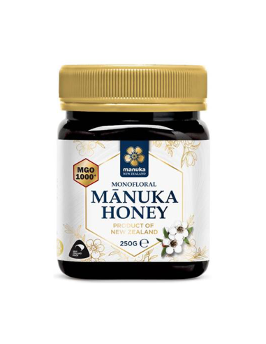 Miel De Manuka Raw Mgo 1000+ Monofloral 250 gramos de Manuka New Zeland