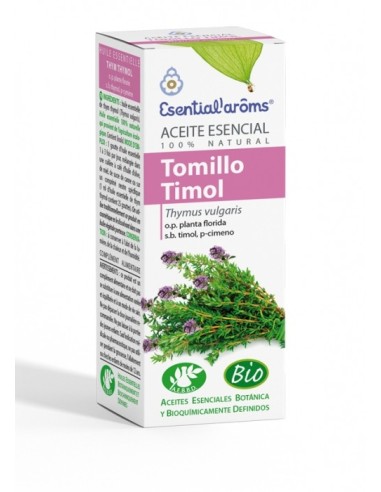 Aceite Esencial Tomillo Timol Bio 10 Ml de Esential Aroms