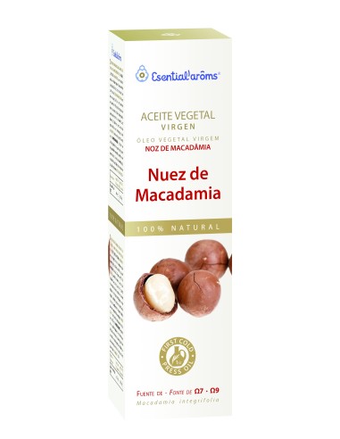 Aceite Vegetal Nuez Macadamia 1L de Esential Aroms