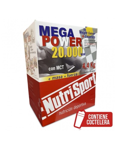 Megapower 20000 (Caja De 40 Sobres De 110 G)Fresa de Nutrisp