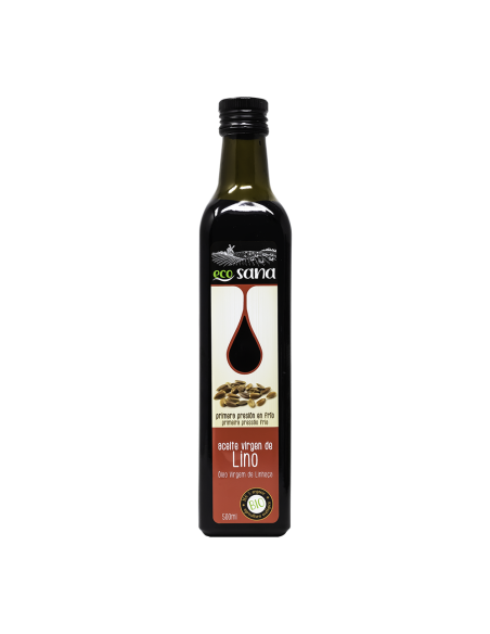Aceite Lino Bio 500Ml Ecosana