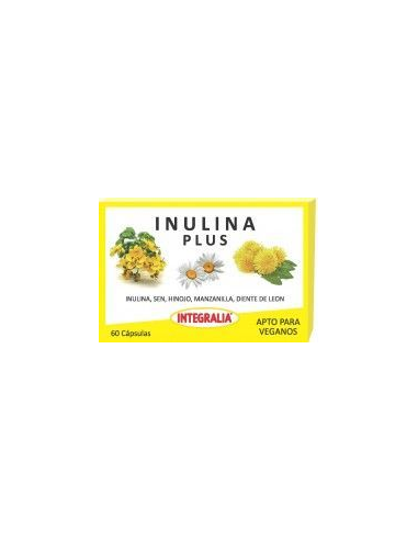 Inulina Plus 60 Cápsulas  de Integralia.