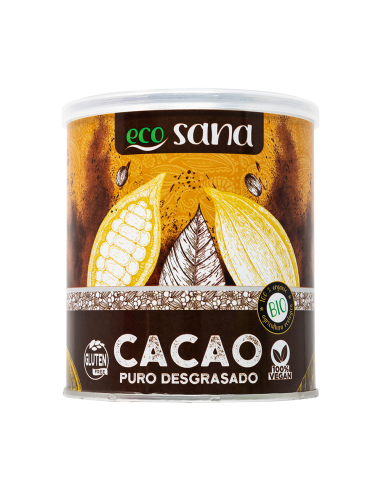 Cacao Puro Desgrasado Bio 275G Ecosana