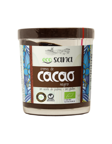 Crema Cacao Negro Bio 200G Ecosana