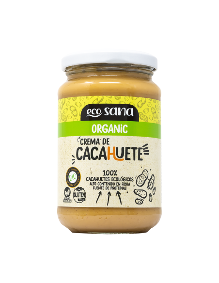 Crema Cacahuete Bio 350G Ecosana