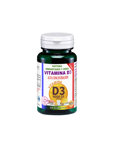 Vitamina D3 4000Ui Alta Concentracion 60Cap. de Robis