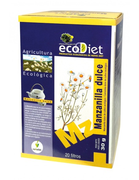 Infu.Manzanilla Ecodiet 20 Filtros de Novadiet