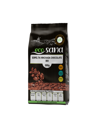 Espelta Hinchada  Chocolate Bio 300G Ecosana