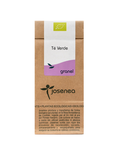 Té Verde Bio 50 Gr. Bolsa Kraft Granel 50 Gr. de Josenea