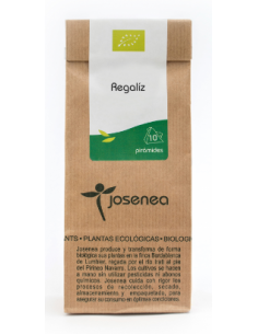 Regaliz Bio 10Pir.  Bolsa Kraft 10 Pirámides de Josenea