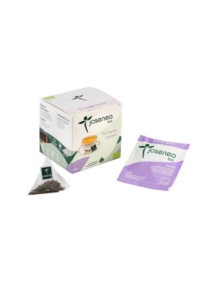 Té Verde-Jazmín Bio 20 Pir. Biobox 20 Pirámides de Josenea