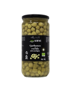 Garbanzo Cocido Extra Bio 660-450G Ecosana