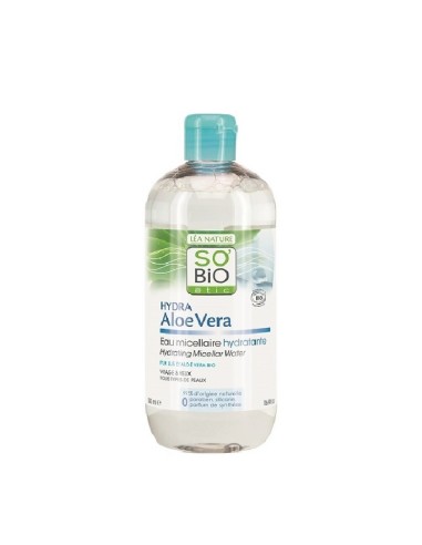 Agua Micelar Hidrantante Aloe Vera 500 Ml Bio de So´Bio Etic