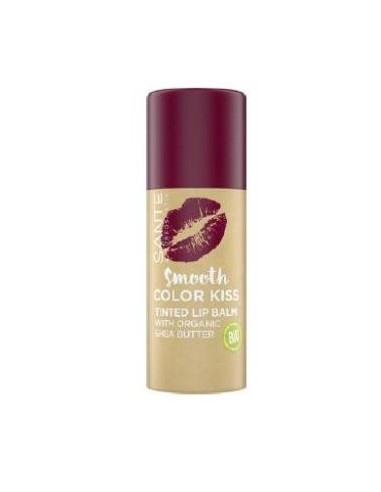 Balsamo Labial Color Kiss 03 Soft Plum 7 gramos de Sante Naturkosmetik