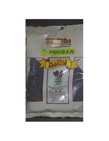 Bolsa Amapola Semillas 50G. 50 gr de Pinisan