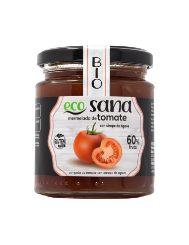 Mermelada Extra Tomate S/Azucar Con Agabe Sirope Bio 260G Ec