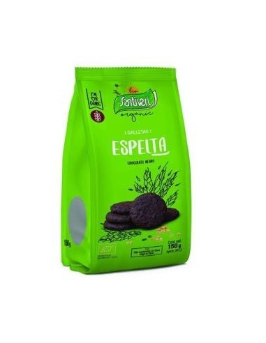 Galletas Espelta Chocolate 150 Gramos Bio Santiveri