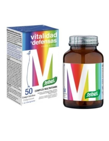 Vitaminas Complex Multivit 50 Cápsulas  Santiveri