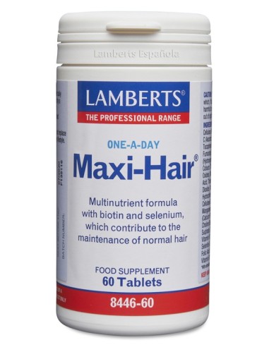Maxi-Hair 60 Tabs de Lamberts