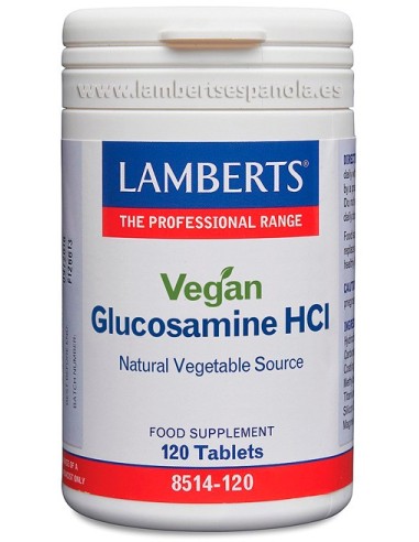 Glucosamina Vegetariana 120 Comprimidos de Lamberts