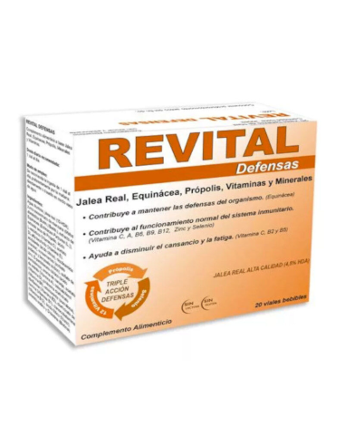 Revital Defensas 20 Viales Pharma Otc