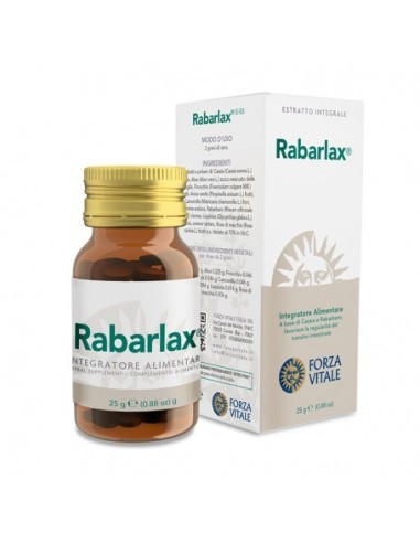 Rabarlax Laxante 25Gr.Comprimidos de Forza Vitale