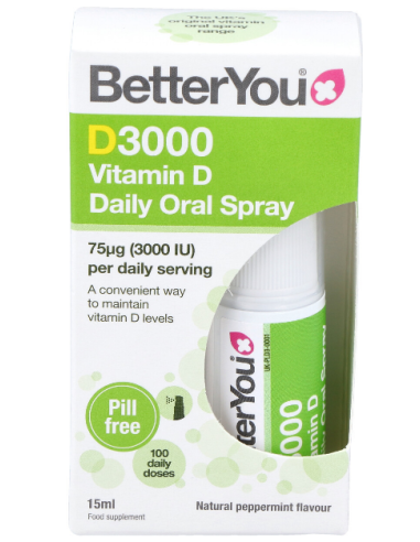 D3000 Vit D Spray Oral 15 Mililitros Better You