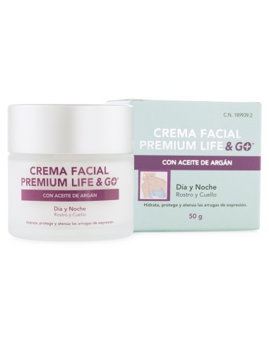 Crema Premium Facial & Go 50 Ml de Pharma&Go