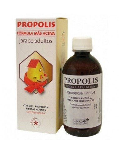 Propolis+Ecninacea Jarabe Adultos 200 Mililitros Gricar Gricar