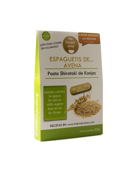 Espaguetis De Avena De Konjac 200 Gramos The Konjac Shop