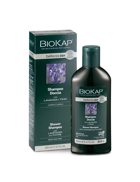 Champú Bio Biokap 200 ml Gel Ducha Orgánico Ecocert