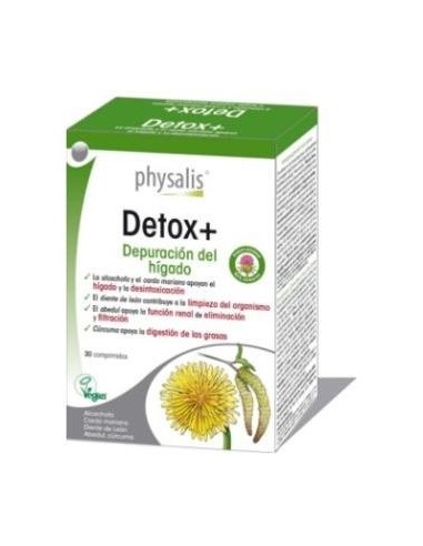 Detox+ 30 comprimidos Physalis