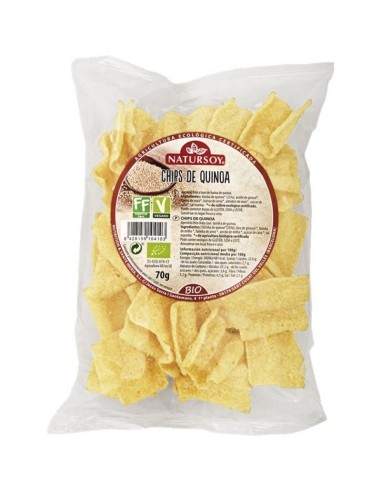 Chips De Quinoa 70 Gramos Bio Natursoy