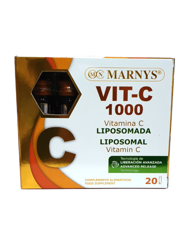 Vit-C 1000 (Vitamina C Liposomada) 20 Viales X 10Ml Marnys