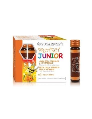 Protect Junior  Jalea Real+Propoleo+ 12 Vitaminas     20 Viales X 10 Ml Marnys