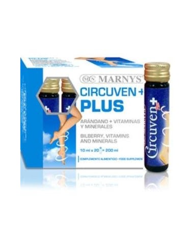 Circuven Plus  Arandano+Bioflavonoides+ 12 Vitaminas  20 Viales  X 10 Ml Marnys