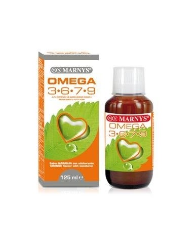 Omega 3, 6, 7, 9 - Vegetal   Botella - 125 Ml Marnys