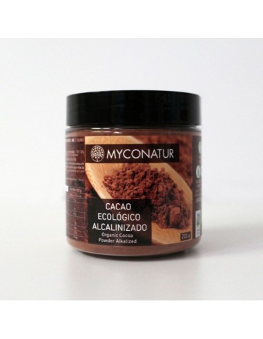 Cacao Alcalino 10-12 200 Gramos Eco Myconatur