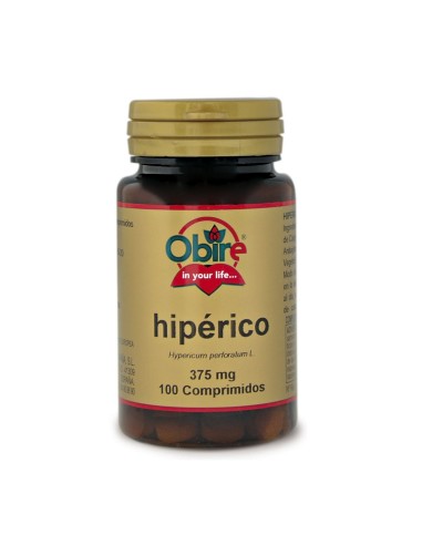 Hiperico 100 mg. (Ext. seco) 100 comprimidos de Obire
