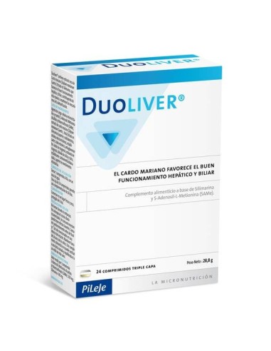 Duoliver Plus24 Comprimidos de Pileje