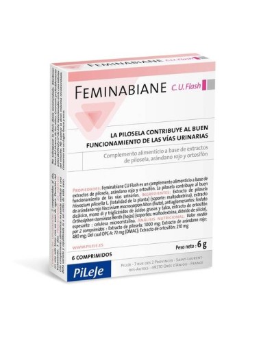 Feminabiane C.U.  Flash20 Comprimidos de Pileje