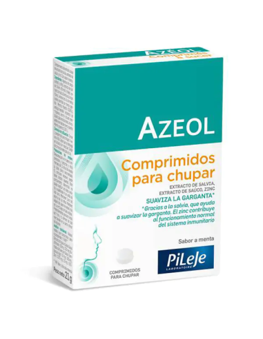 Azeol Comprimidos Garganta30 Comprimidos de Pileje