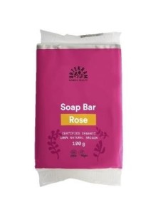 Pastilla De Jabon De Rosas 100 Gramos Eco Vegan Urtekram