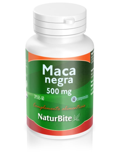 Maca Negra 500Miligramos 60 Comprimidos Naturbite