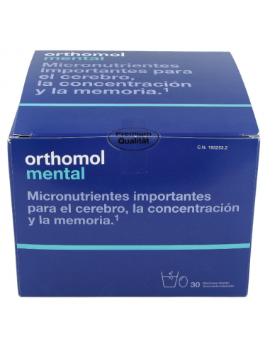 Orthomol Mental 30 sobres+Caps. de Orthomol