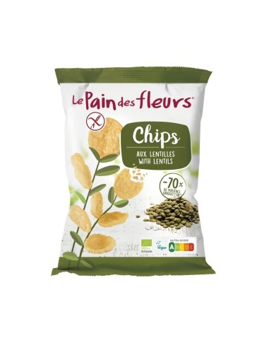 Chips De Lentejas 50 Gramos Bio Sg Vegan Le Pain Des Fleurs