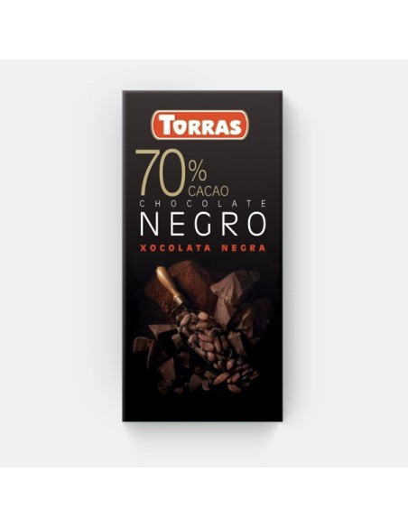 Chocolate 70 % Cacao 80 Gr de Torras