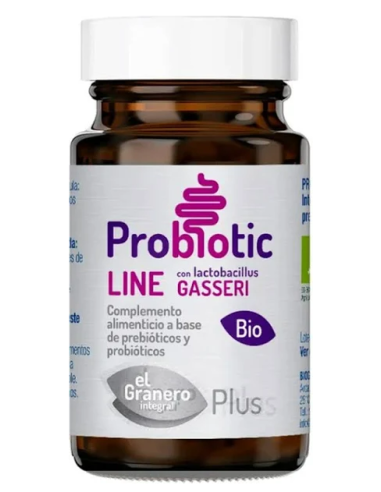 Probiotic Line Gasseri Bio, 30 Cap 600 Mg de El Granero Integral
