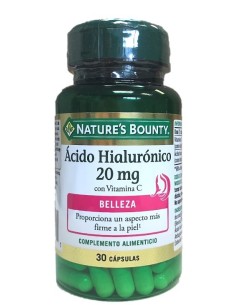 Acido Hialuronico 20Mg Con Vit. C 30Cap de Nature´S Bounty