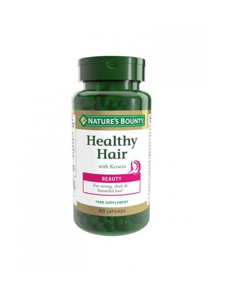 Healthy Hair Con Keratin 60 capsulas de Nature´S Bounty